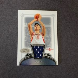 Yao Ming Game-Worn Relic card